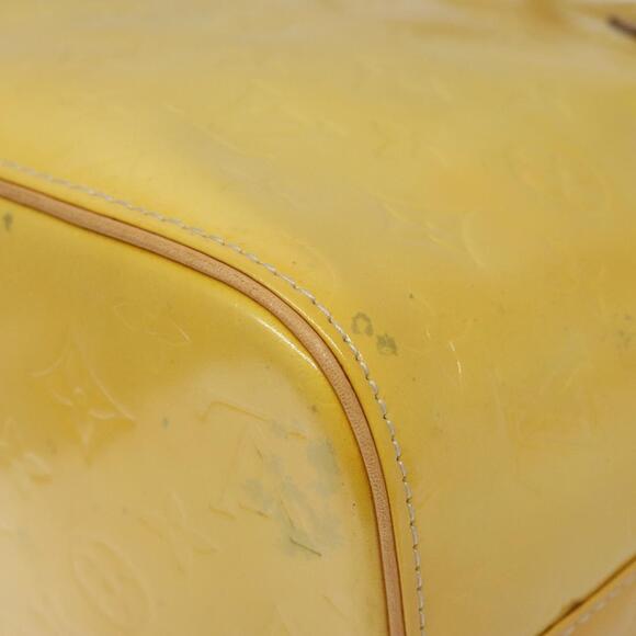 LOUIS VUITTON Monogram Vernis Houston Hand Bag Gris M91053 - Picture 15 of 16